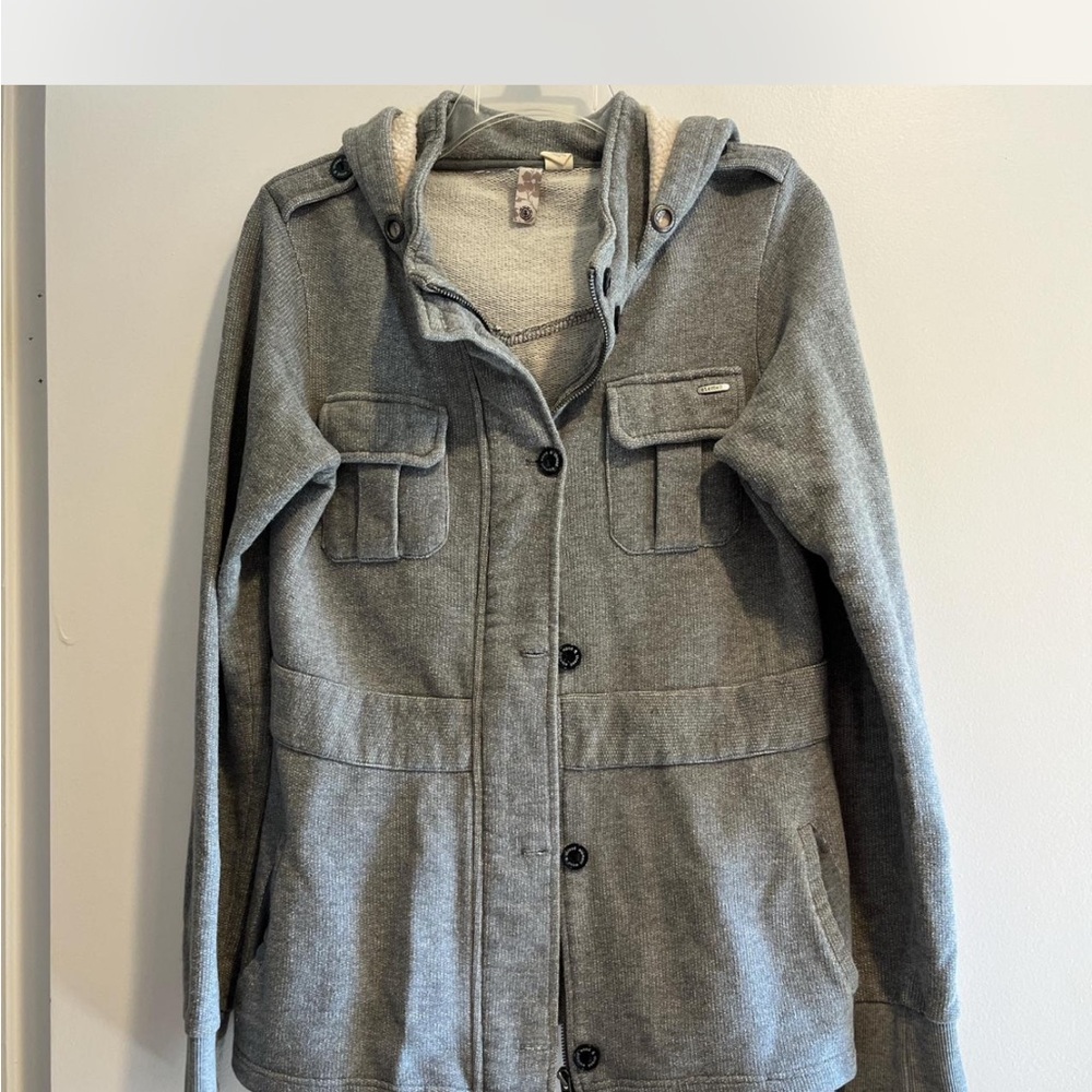 Element Wood & Thread Gray Jacket Large